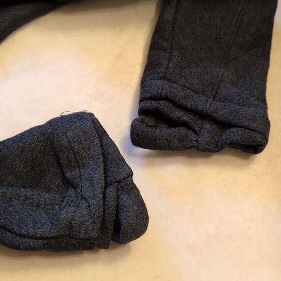 Lululemon Yin To My Yang Cardi Dark Crey thick cotton jacket size 4 - Picture 9 of 11